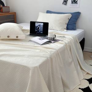 Ensemble de draps de lit trois pièces en satin jacquard moderne, 100% coton, qualité hôtelière, écologique, 200 fils, respirant, uni, plat - Product Image 6