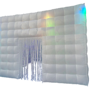 Alquiler comercial Eventos evento al aire libre LED Light up 6m <span class=keywords><strong>x</strong></span> 6m discoteca Club inflable cubo discoteca carpa club nocturno inflable - Product Image 6