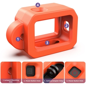 Funda Protectora Flotante Takenoken para Go Pro Hero13 12 11 10 9 con Cubierta Trasera Flotante para Surf, Snorkel y Deportes Acuáticos - Product Image 4