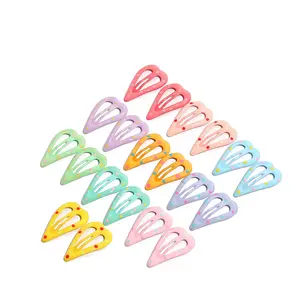 New Fashion Alloy Bobby Pins For Hair Girls Children Polka Dot Hair Barrettes Set Low Price Casual Baby Hair Clips