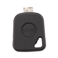 Coque de clé de voiture universelle KEYDIY KD avec support de puce 02, compatible avec toutes les lames KD 02, lot de 10 pièces