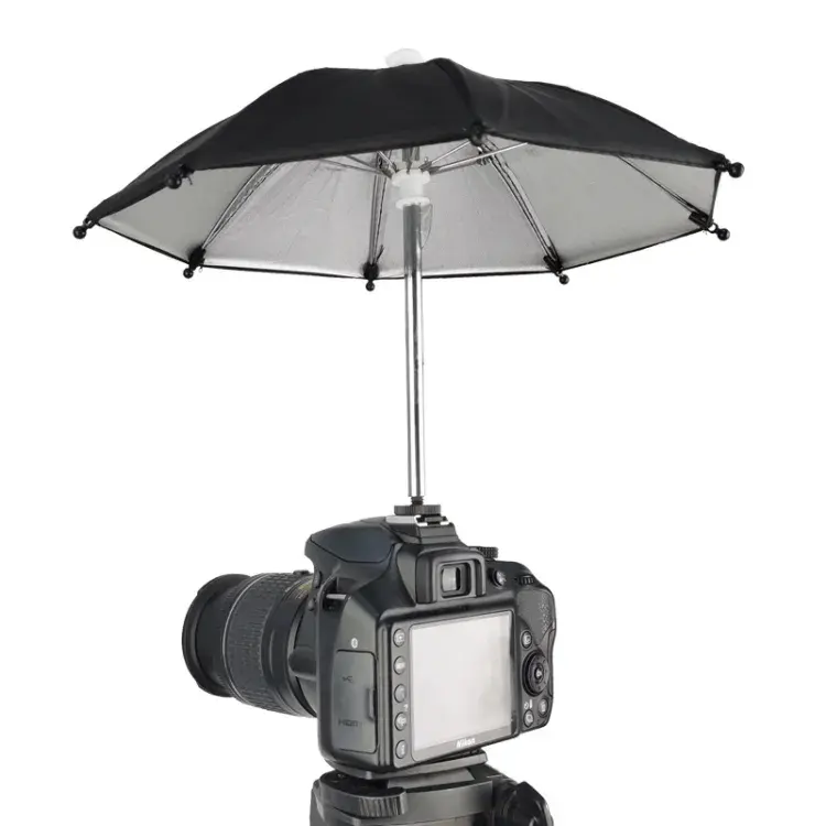 캐논 카메라 핸드폰에 대한 하이 퀄리티 방수 카메라 핫슈 우산 레인 커버 프로텍터 차양