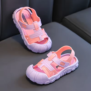 Nouvelles sandales d'été 2025 pour garçons, chaussures de marche de style plage, sandales respirantes pour enfants, chaussures de sport pour enfants - Product Image 4
