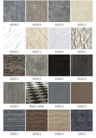 Revêtement de sol en vinyle auto-adhésif imperméable, écologique, ignifuge et insonorisant, 600*600 mm, LVT PVC, pour chambres d'hôtel, salons