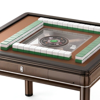 Table de Mahjong Automatique Pliante 2-en-1 pour la Maison, l'Hôtel et la Maison de Thé