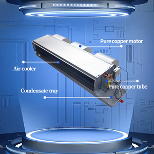 Unité de ventilo-convecteur encastrée horizontale avec <span class=keywords><strong>chauffage</strong></span> <span class=keywords><strong>électrique</strong></span> en option et filtre HEPA pour une solution CVC complète - Product Image 1