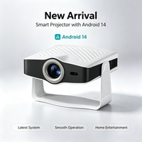 Nouveauté : Mini-projecteur portable Proyector 8k 1080P Full HD Android 14, vidéo électronique, projecteur mural pour cinéma maison
