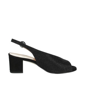 E23700C sandali con cinturino alla caviglia in oro con tacco alla moda Open Toe da festa di nozze scarpe stringate con zeppa per matrimoni estivi - Product Image 4