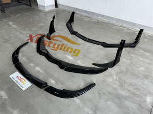 XLstyling ABS labbro anteriore per Chevrolet <span class=keywords><strong>Corvette</strong></span> C6 C7 C8 Splitter nero lucido - Product Image 4