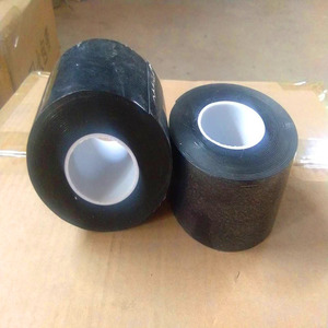 Cinta Autoadhesiva de Sellado para Cables de Ingeniería Óptica Mengfei, Retardante de Llama, Aislamiento Ignífugo, Negra, Expansión Contra Incendios - Product Image 4