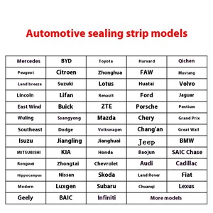 Auto EPDM durevole isolamento acustico striscia di tenuta per <span class=keywords><strong>Peugeot</strong></span> 308s 4008 408 2008 <span class=keywords><strong>3008</strong></span> 301 porta Auto con dimensioni personalizzabili - Product Image 5