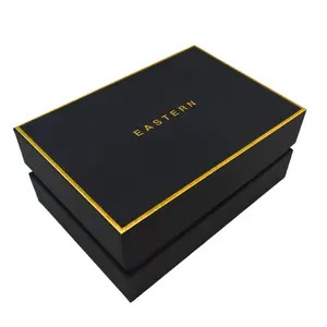 Neues Design Geschenkbox mit Deckel große Luxus-Papierbox für Kosmetika kleine starre Kartonpapierbox
