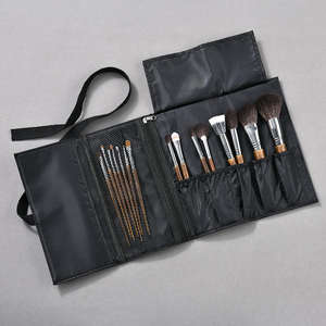 YRX - Juego de Brochas de Maquillaje Profesionales de Pelo de Cabra de Lujo con Logotipo Personalizado al por Mayor, 30 Piezas, Color Negro, Alta Calidad - Product Image 4