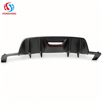 Diffuseur arrière style HN en gros de l'usine Honghang pour Ford Mustang 2015 2016 2017, séparateur de pare-chocs arrière en PP