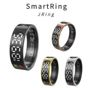 แหวนอัจฉริยะ จอแสดงผลดิจิตอล LED ตรวจวัดอัตราการเต้นของหัวใจ กันน้ำระดับ IP68 ติดตามการนอนหลับ ควบคุมผ่านแอป แบตเตอรี่ใช้งานได้นาน 5-10 วัน - Product Image 5