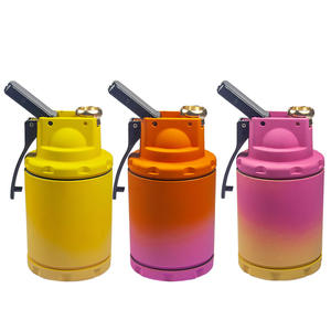 New Zinc Alloy <b>Grinder</b> 3 Parts Creative <b>Herb</b> <b>Grinder</b> Tobacco <b>Grinder</b> with Smoking Function - Product Image 2