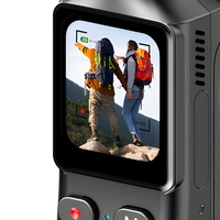 Kamera Aksi 2026 Pro L19 4K dengan Zoom Optik 20x, Sudut Lebar 160 Derajat, Tahan Air IP65, WiFi, untuk Vlog dan Perjalanan