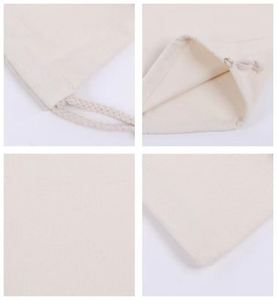 Eco Friendly Custom <b>Canvas</b> <b>Drawstring</b> <b>Bag</b> Reusable <b>Canvas</b> String <b>Bag</b> Durable Custom String <b>Bag</b> for Shopping Gift Giving - Product Image 4