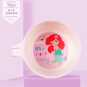 Bol de dessin animé <span class=keywords><strong>Disney</strong></span> Donald Duck, poignée <span class=keywords><strong>princesse</strong></span>, design moderne et antidérapant, vaisselle en mélamine pour bébé pour Noël, repas pour enfants - Product Image 3