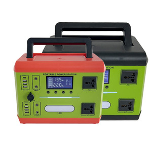 สถานีไฟฟ้าพกพา 220V AC DC USB Output สำหรับใช้งานกลางแจ้ง พร้อมจอแสดงผล LED และระบบสำรองไฟฉุกเฉิน - Product Image 1