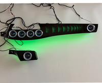 Autowellus RHD LHD Lumière décorative pour CLS W218 2012-2017 Kit de lampes d'ambiance LED 12V pour espace pieds, poignées et rangements de portes