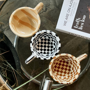 Фарфоровая кофейная кружка в Корейском стиле - Product Image 4