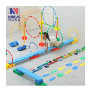 Kinderhindernis Set Kinderhorde Kit, Behendigheid En Balanstraining Spelset Voor Kinderen, Sensorisch Trainingspuzzelspel Voor Peuterkinderdagverblijf