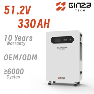 Batteria LiFePO4 51.2V 330Ah 15kWh a Ciclo Profondo, Sistema di Accumulo Energetico Domestico Ibrido Split Grid con <span class=keywords><strong>Inverter</strong></span> Solare a Parete - Product Image 1