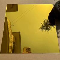 PS miroir panneau argent acrylique miroir lentille réfléchissante miroir en plastique 1,2,3,4,5mm personnalisable