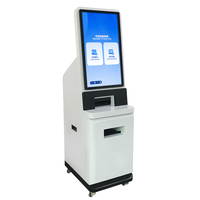Kiosque de Services 32 Pouces pour Impression, Copie, Scan de Documents A4 avec SDK, Reconnaissance Faciale et Multi-OS, Destiné aux Administrations et Universités