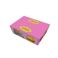 Caja de Aperitivos Personalizada, Envase de Comida Rápida, Cajas de Papel Kraft para Llevar, para Aperitivos, Hamburguesas y Sándwiches