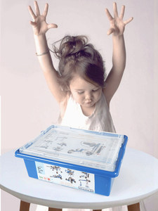 Bloques de Construcción de Robots Programables, <span class=keywords><strong>Material</strong></span> ABS 9686, 596 Piezas, Educación Científica, Ensamblaje Mecánico Eléctrico, Juguete Educativo - Product Image 5