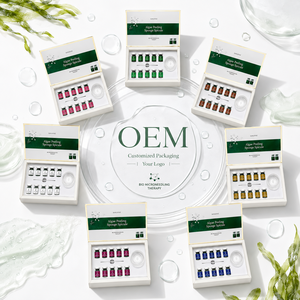 Sérum d'essence faciale à base d'algues, soin hydratant conditionnant la peau, solution de beauté, fourniture OEM - Product Image 2