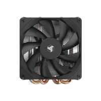 FEZCOOL C904-X37 Refroidisseur de processeur à soufflage vers le bas, 4 caloducs, roulement fluide, contrôle intelligent de la température, boîtier ITX tout-en-un pour Intel AMD