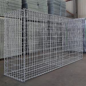Cesta de gaviones galvanizado 1m x 1m x 0,5 M fabricante de instalación de cesta de gaviones protección de ribera gavión soldado - Product Image 2