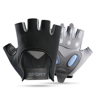 Guantes Deportivos Personalizados al por Mayor para Entrenamiento, Gimnasio, Ciclismo, Levantamiento de Pesas, Medios Dedos