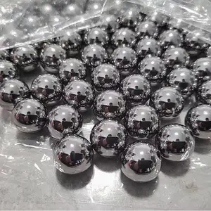 كرة فولاذ بولس إس 7/16 بوصة, كرة مصنوعة من الكروم الصلب بدقة GR25 ، AISI52100 ، محامل كروية