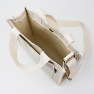 Custom Shopping <b>Bag</b> with Snap Closure Shoulder Hand Handles Custom Size <b>Travel</b> Supermarket Daily Use - Product Image 3