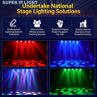 Projecteur LED Wash 7*40W Bee Eye à tête mobile avec zoom pour banquets, discothèques, clubs, fêtes et scènes
