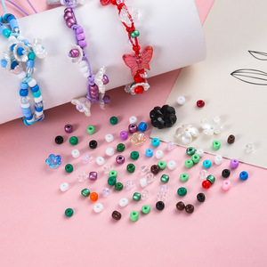 Acrylic Glass Mixed <b>Bead</b> Set Diy Jewelry Accessories Bracelet Phone Chain Small Size Manual Craft Supplies Yiwu Origin - Product Image 4
