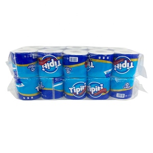 مصنع لب الخشب 3ply بيع بالجملة رخيصة ملونة ناعمة لمس ورق تواليت غير مبيض - Product Image 2