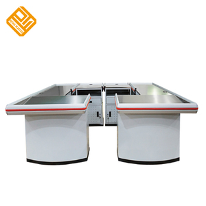 Comptoir de caissier de caisse de supermarché de taille personnalisée HBE-CC Highbright durable de haute qualité - Product Image 3