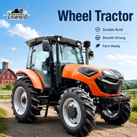 Tractor de Ruedas con Certificación CE LAWNIO, Potenciador de Embrague Opcional, Alto Torque para Preparación de Terrenos