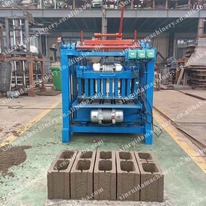 Thiết kế mới khối rỗng Máy làm bán tự động lát gạch Máy làm xi măng khối bê tông Máy làm - Product Image 4