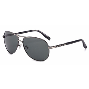 De moda de ray banda metal marco gafas de sol polarizadas hombre - Product Image 1