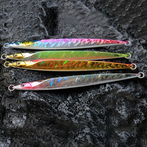 Señuelo de jigging de 210 g, cebo de fondo para pesca en agua salada, jig de mar profundo de hundimiento rápido, placa de plomo y hierro luminosa, fabricado en Weihai - Product Image 1