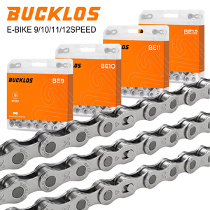 <span class=keywords><strong>Cadena</strong></span> para Bicicleta Eléctrica BUCKLOS, 9/10/11/12 Velocidades, <span class=keywords><strong>Cadena</strong></span> para <span class=keywords><strong>E</strong></span>-<span class=keywords><strong>bike</strong></span> de 136 Eslabones, 1/2" *11/128, Corriente para Bicicleta Eléctrica 9V 10V 11V <span class=keywords><strong>12V</strong></span> - Product Image 1