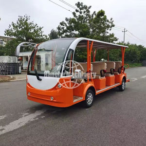 Vehículo Urbano de Pasajeros de 14 Plazas, Minibús Turístico Eléctrico, Funciona con Batería de Plomo-Ácido, 60 km/h, para - Product Image 1