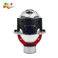 Projecteur laser LED double W70 3 pouces 2 lasers en aluminium pour la rénovation automobile