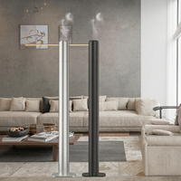 Diffuseur de tour d'huile d'arôme électrique anti-reflux silencieux Machine App-Control Parfum de bureau Parfum sans eau Filtre HePA Métal